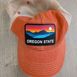 Oregon Snapback Mesh Back Trucker Hat Multicolor One Size